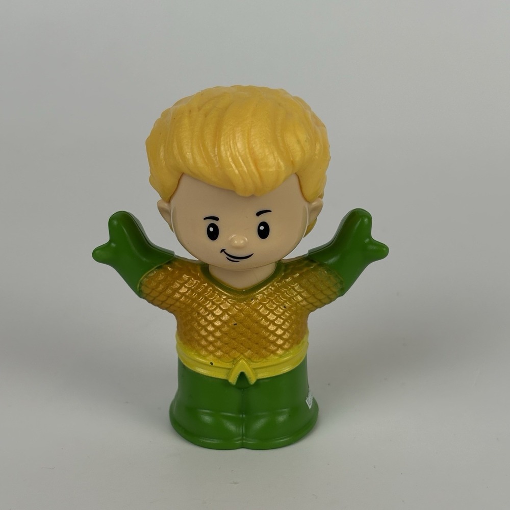 Fisher-Price Little People Aquaman Boy Man Super Hero Toy DC Comics 2020